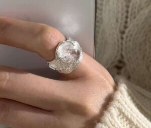 Moonlight Realm Crystal Ring