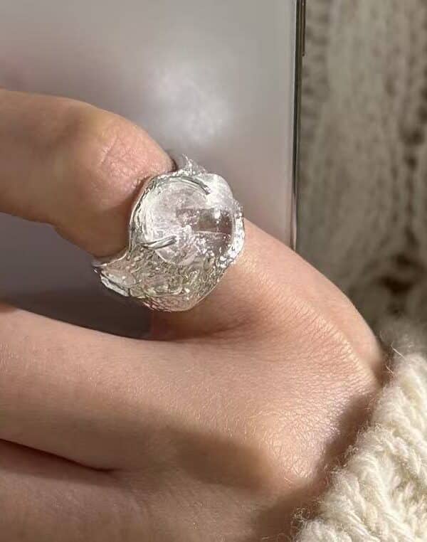 Moonlight Realm Crystal Ring