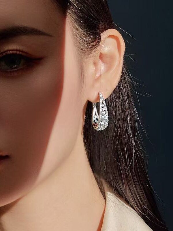 Minimalist Brushed Silver Studs · Eternal Beauty